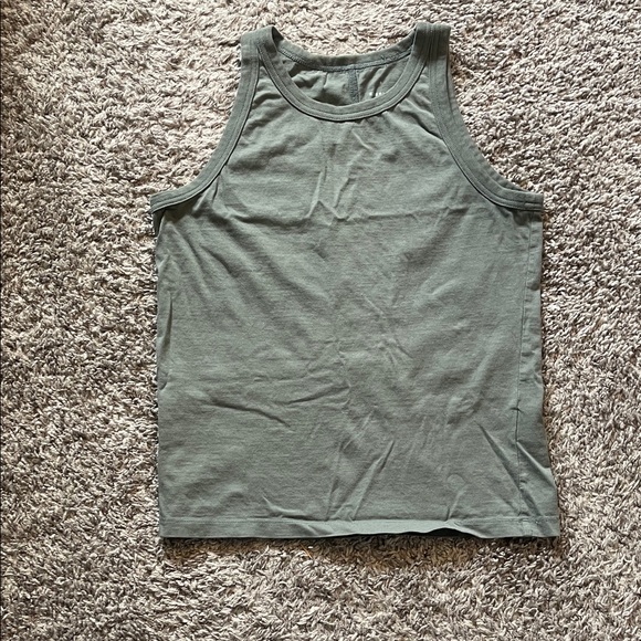 Everlane Tops - Everlane Olive Green Tank Top